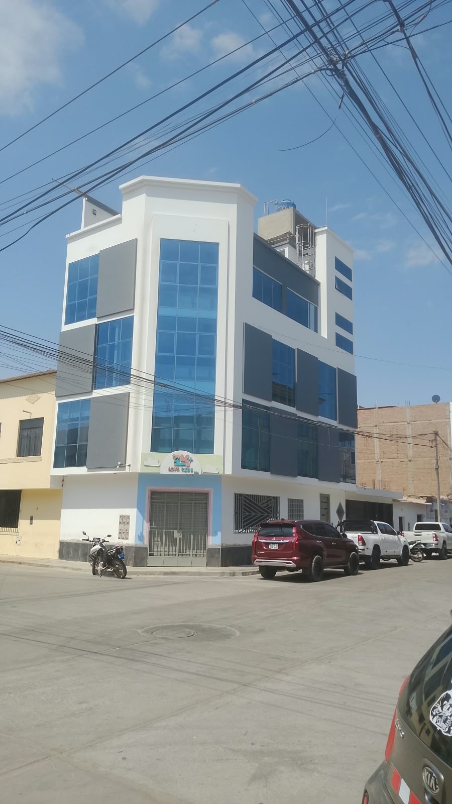 Edificio de los departamentos de Alojamiento Grupo Prevca